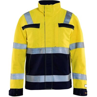 Blaklader 4087 Multinorm Arbeitsjacke - Herren - Gelb/marineblau Blaklader 4087 Multinorm Arbeitsjacke - Herren - Gelb/marineblau