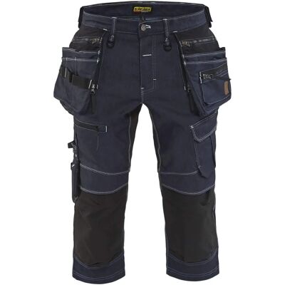 Blaklader Marineblå/sort X1900 Stretch Pirat-shorts - Shorts Blaklader Marineblå/sort X1900 Stretch Pirat-shorts - Shorts