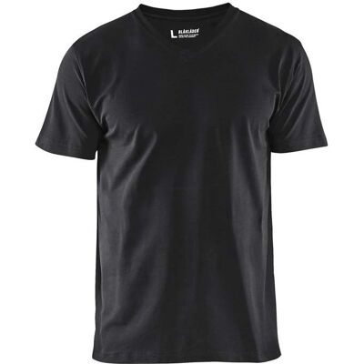 Blaklader 3360 V-Ausschnitt T-Shirt - Herren - Schwarz Blaklader 3360 V-Ausschnitt T-Shirt - Herren - Schwarz