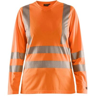 Blaklader 3485 High-Vis Long Sleeve T-Shirt - Women - Orange Blaklader 3485 High-Vis Long Sleeve T-Shirt - Women - Orange