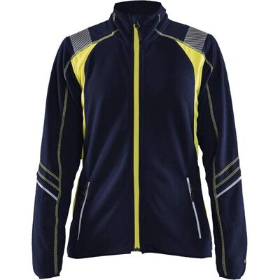 Blaklader 4973 Microfleece Jacket Womens - Microfleece jacket with high-visibility details Blaklader 4973 Microfleece Jacket Womens - Microfleece jacket with high-visibility details