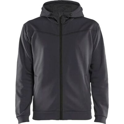 Blaklader 3363 hoodie full zip - heren - Middels grijs/zwart Blaklader 3363 hoodie full zip - heren - Middels grijs/zwart