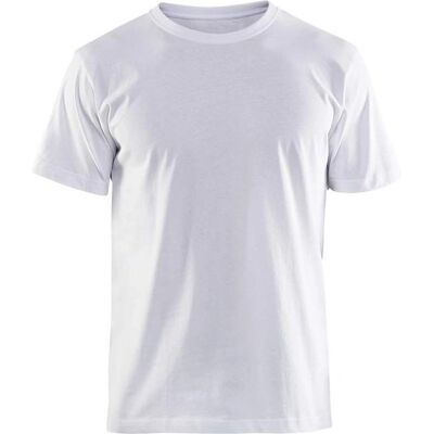 Blaklader 3535 Verstärkte Naht T-Shirt - Herren Weiß M Blaklader 3535 Verstärkte Naht T-Shirt - Herren Weiß M