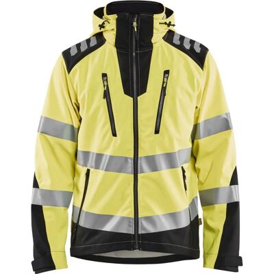 Blaklader 4491 High Visibility Softshell jakke vandtæt åndbar - herre Blaklader 4491 High Visibility Softshell jakke vandtæt åndbar - herre