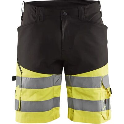 Blaklader 1541 Short Haute Visibilité - Hommes, Noir/jaune - Résistant à l'eau Blaklader 1541 Short Haute Visibilité - Hommes, Noir/jaune - Résistant à l'eau