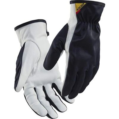 Guantes de trabajo de cuero Blaklader 2802 - Azul oscuro/blanco - Hombre Guantes de trabajo de cuero Blaklader 2802 - Azul oscuro/blanco - Hombre