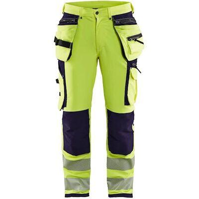 Blaklader 1993 Hi-vis bukser - Marineblå/gul - 4-vejs stretch - Herre Blaklader 1993 Hi-vis bukser - Marineblå/gul - 4-vejs stretch - Herre