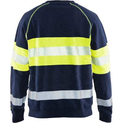 Blaklader 3459 hi-vis arbeidsgenser stretch multinorm - herre Blaklader 3459 hi-vis arbeidsgenser stretch multinorm - herre