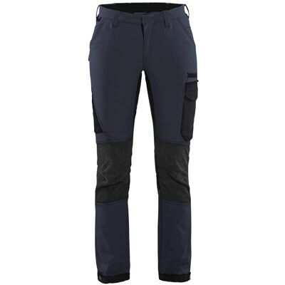 Blaklader 7122 Kvinder 4-vejs Stretchbukser Cordura - Mørk marineblå/sort Blaklader 7122 Kvinder 4-vejs Stretchbukser Cordura - Mørk marineblå/sort