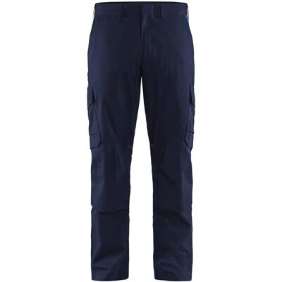 Blaklader 1448 Azul marino/azul de maíz - Pantalones con rodillera stretch Blaklader 1448 Azul marino/azul de maíz - Pantalones con rodillera stretch