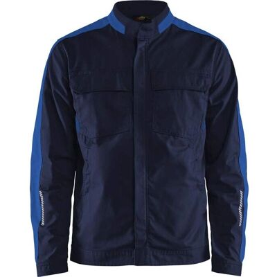 Blaklader 4444 Industriejacke - Marineblau/Koboltblau - Stretch-Arbeitsschutz Blaklader 4444 Industriejacke - Marineblau/Koboltblau - Stretch-Arbeitsschutz