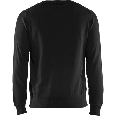 Blaklader 3590 Knitted Pullover Sweater - Black Xxxl Blaklader 3590 Knitted Pullover Sweater - Black Xxxl