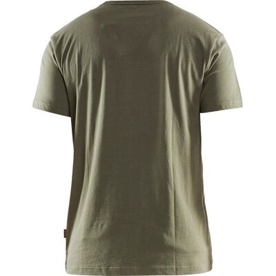 Blaklader Efterårsgreen 3531 arbejd T-shirt 3D - herrer Blaklader Efterårsgreen 3531 arbejd T-shirt 3D - herrer