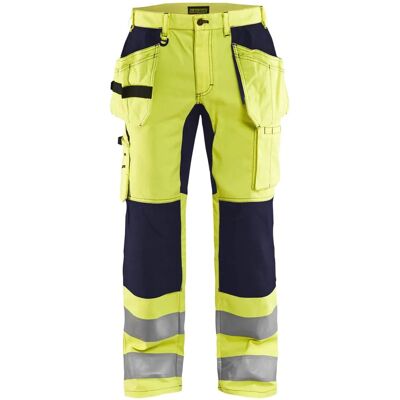 Blaklader 1552 hi-vis stretchbukser - herre Blaklader 1552 hi-vis stretchbukser - herre