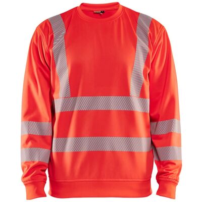 Blaklader 3562 Høj Synlighed Sweater - Trøje - Rød - Klasse 3 Blaklader 3562 Høj Synlighed Sweater - Trøje - Rød - Klasse 3