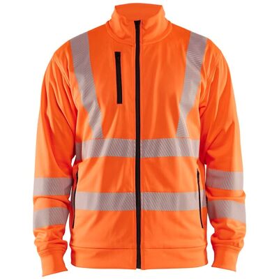 Blaklader 3563 Hi-Vis Trøje med fuld lynlås Blaklader 3563 Hi-Vis Trøje med fuld lynlås
