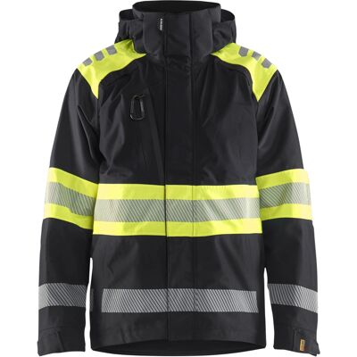 Blaklader 4420 High-Vis Shelljakke - Sort/Hi-Vis Gul - Vandafvisende Blaklader 4420 High-Vis Shelljakke - Sort/Hi-Vis Gul - Vandafvisende