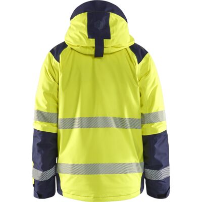 Blaklader 4455 Gul/navy blue Vinterjakke - Winter jacket Blaklader 4455 Gul/navy blue Vinterjakke - Winter jacket