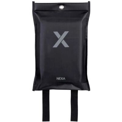 Nexa Brandfilt - 120x120 cm, Silikon, Svart - Brandfilt Nexa Brandfilt - 120x120 cm, Silikon, Svart - Brandfilt