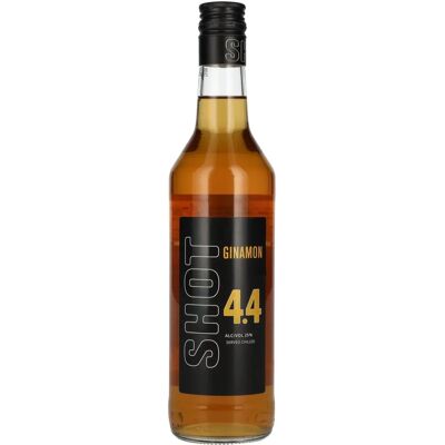 SHOT 4.4 Ginamon Zimt Likör 25% Vol. 0,5l SHOT 4.4 Ginamon Zimt Likör 25% Vol. 0,5l