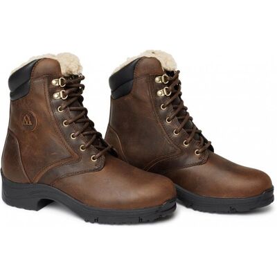Bottes d'équitation imperméables marron River de Mountain Horse - Chaussures - Publicité Bottes d'équitation imperméables marron River de Mountain Horse - Chaussures - Publicité