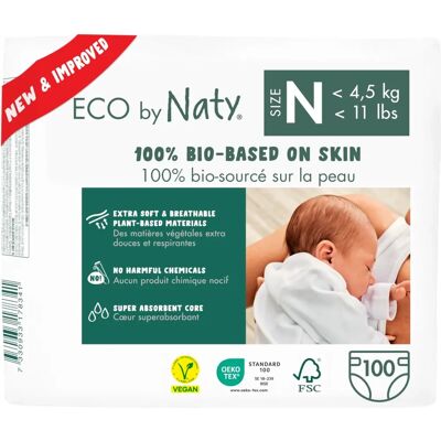 Eco by Naty - Naty Baby - Plant-based - Diapers Eco by Naty - Naty Baby - Plant-based - Diapers