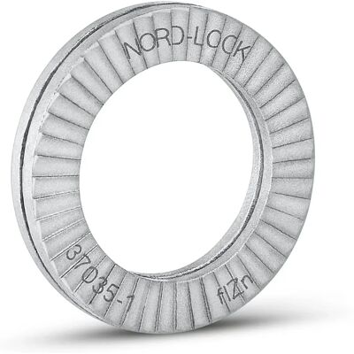 Nord-Lock Sicherungsscheiben - Stahl, M12, Zinkbeschichtet Nord-Lock Sicherungsscheiben - Stahl, M12, Zinkbeschichtet