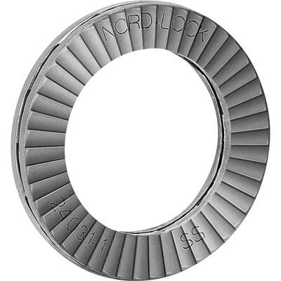Nord-Lock Keilsicherungsscheiben - Schraubensicherung - Wiederverwendbare Sicherungsringe - 8mm - 200 Paar Nord-Lock Keilsicherungsscheiben - Schraubensicherung - Wiederverwendbare Sicherungsringe - 8mm - 200 Paar
