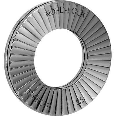 Nord-Lock NL12spss - Sicherungsringe - 100 Paar - Edelstahl Nord-Lock NL12spss - Sicherungsringe - 100 Paar - Edelstahl