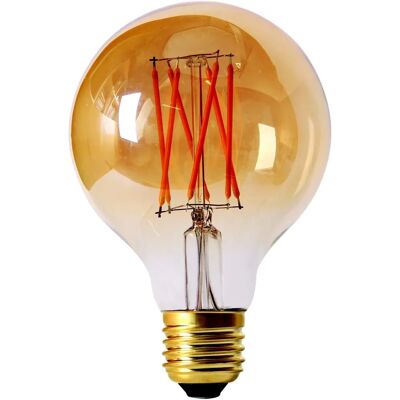 PR Home LED-lampa - E27 Guld 2000K 2W - Dekorativ PR Home LED-lampa - E27 Guld 2000K 2W - Dekorativ