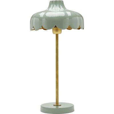PR Home Wells Tischlampe - Blumen-Inspiriert, Grün, Gold innen PR Home Wells Tischlampe - Blumen-Inspiriert, Grün, Gold innen