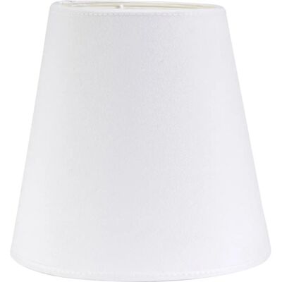 PR Home Kippivarjostin Cia bomuld 20cm - Hvid PR Home Kippivarjostin Cia bomuld 20cm - Hvid
