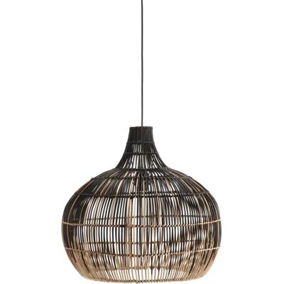 PR Home 5338-BT02 Pendelleuchte - Rattan,Natur,50cm - Pendelleuchte PR Home 5338-BT02 Pendelleuchte - Rattan,Natur,50cm - Pendelleuchte