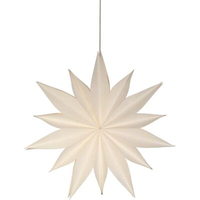 PR Home Sirius 60 cm Vit Papper Julstjärna - Decorativ Belysning PR Home Sirius 60 cm Vit Papper Julstjärna - Decorativ Belysning