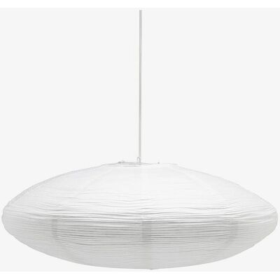 PR Home Yuni Pendellampe - 60cm Hvid - Elliptisk Form PR Home Yuni Pendellampe - 60cm Hvid - Elliptisk Form