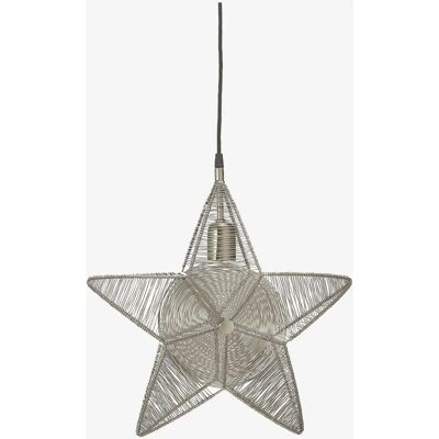 PR Home Rigel - Sølv Adventsstjerne - 40cm PR Home Rigel - Sølv Adventsstjerne - 40cm