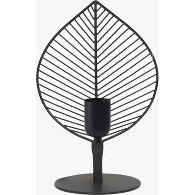 PR Home Elm Løvlampe - Indendørs, 32,5cm - Sort PR Home Elm Løvlampe - Indendørs, 32,5cm - Sort
