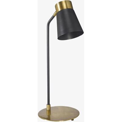 PR Home Luna Verstellbare Metall-Schreibtischlampe - 60cm Schwarz PR Home Luna Verstellbare Metall-Schreibtischlampe - 60cm Schwarz