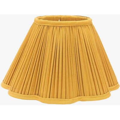 PR Home Keltainen 30cm Silkelook Tyg Lampskärm - LampTyp PR Home Keltainen 30cm Silkelook Tyg Lampskärm - LampTyp