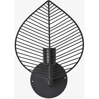 PR Home Elm Væglampe - Naturlig Dekoration - 33cm - Sort PR Home Elm Væglampe - Naturlig Dekoration - 33cm - Sort