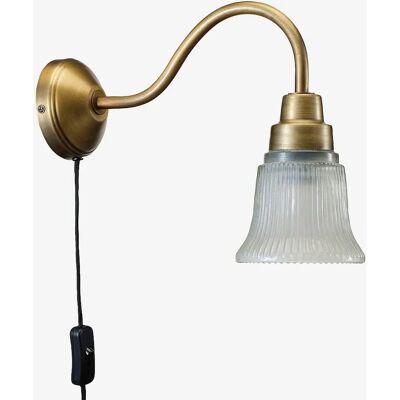 PR Home Emmi Wandleuchte - Vintage Messing - 34cm Projektion - Wandleuchte PR Home Emmi Wandleuchte - Vintage Messing - 34cm Projektion - Wandleuchte