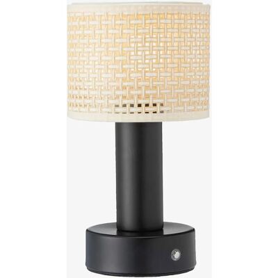 PR Home - Tiara Wiederaufladbare Tischlampe - Schwarz - Nachttischleuchte PR Home - Tiara Wiederaufladbare Tischlampe - Schwarz - Nachttischleuchte