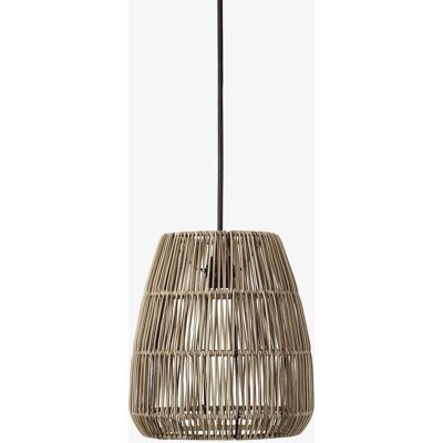 PR Home Saigon Pendellampe - 28cm Grå - Holdbart Rattan PR Home Saigon Pendellampe - 28cm Grå - Holdbart Rattan