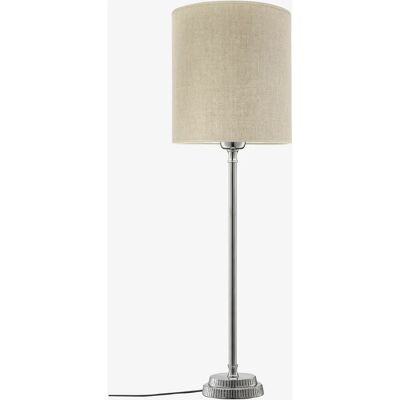 PR Home Kent Bordlampe - Linningsskærm - Krom PR Home Kent Bordlampe - Linningsskærm - Krom