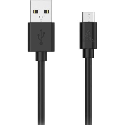 Smartline USB-A til Micro USB Kabel 1m - Svart - USB Kabel Smartline USB-A til Micro USB Kabel 1m - Svart - USB Kabel