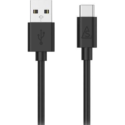Smartline Modell 3A/15W USB-C Kabel - Svart Smartline Modell 3A/15W USB-C Kabel - Svart