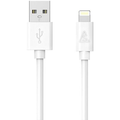 Smartline 2m USB-A til Lightning Kabel - Hvit Smartline 2m USB-A til Lightning Kabel - Hvit