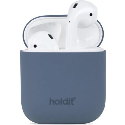 HoldIt Sinilonkinen AirPods-suoja - Sininen HoldIt Sinilonkinen AirPods-suoja - Sininen
