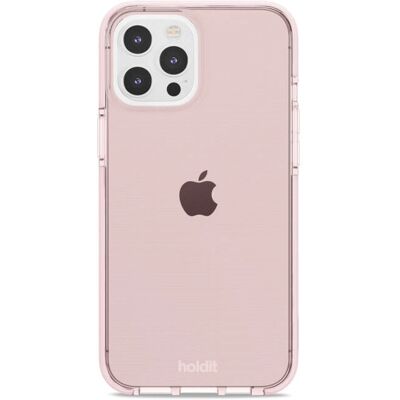 Holdit iPhone 12 Pro Max Seethru Pink - Puhelimen suojus Holdit iPhone 12 Pro Max Seethru Pink - Puhelimen suojus