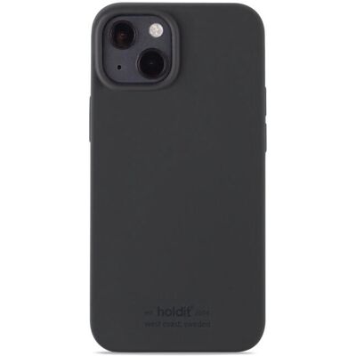 HoldIt Sort Silikone iPhone 13 Mini Cover - Telefoncover HoldIt Sort Silikone iPhone 13 Mini Cover - Telefoncover
